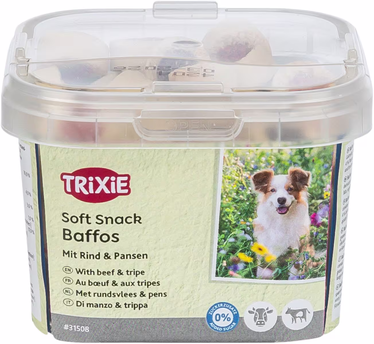 Trixie Baffos Soft snack,m/oksekjøtt,innmat og grønnsaker.