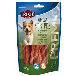Trixie Omega Stripes m/Kylling og Omega 3-6