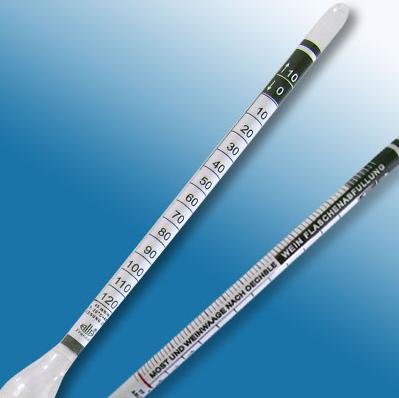 Oechslevekt, hydrometer, sukkermåler