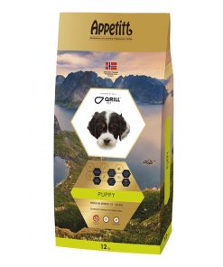 Appetitt Puppy, Grain free, Medium breed, 3-12kg