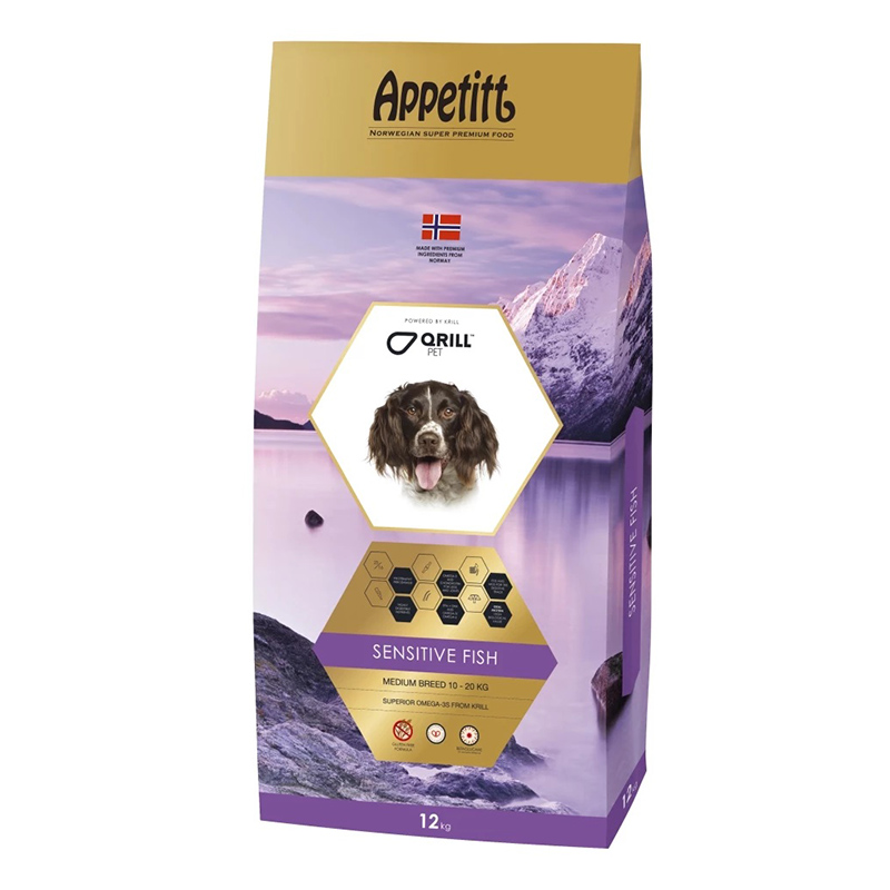 Appetitt Sensitive fisk Grain free - Medium breed