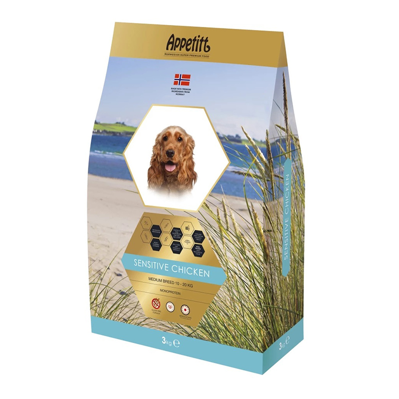 Appetitt Sensitive Kylling, Grain free - Medium breed - Bilde 2