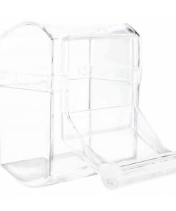 Trixie Matskål i plast m/lokk, for fugl