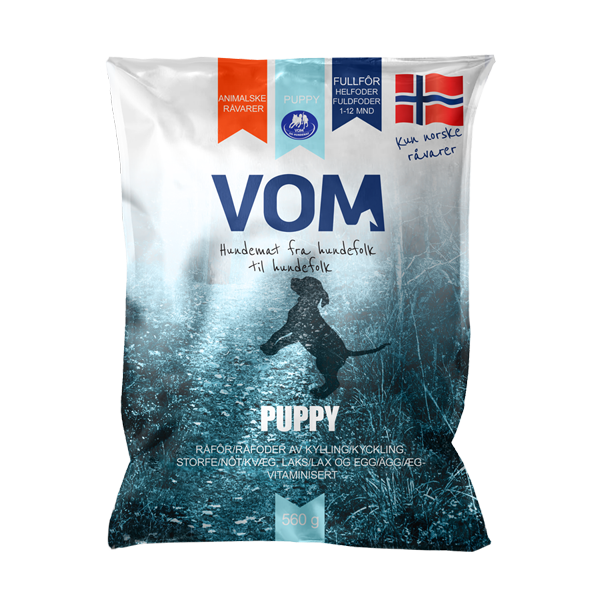 Vom & Hundemat kjøttboller Puppy/valpefòr
