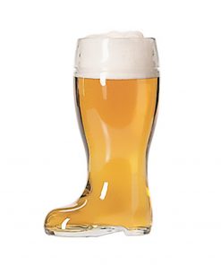 Ølglass, ølstøvel