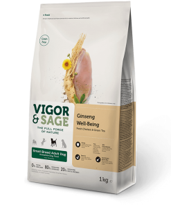 Vigor & Sage hundefòr Ginseng Well-Being