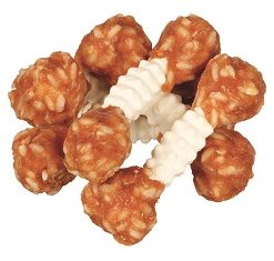 Trixie Chewing Dumbbell m/Kylling og Ris