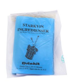 Gjærpakke, ingredienser til egen frukt og bær