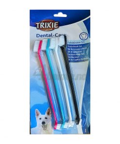 Trixie Tannbørste 4pack - dobbel børste