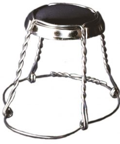 Alternative view of Champagnekork m/agraff 50x20
