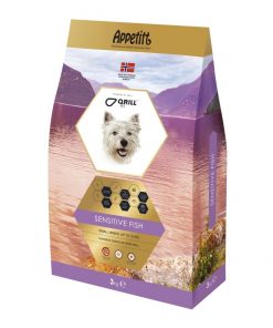 Appetitt Sensitive m/fisk, Grain free - Small breed, 3kg