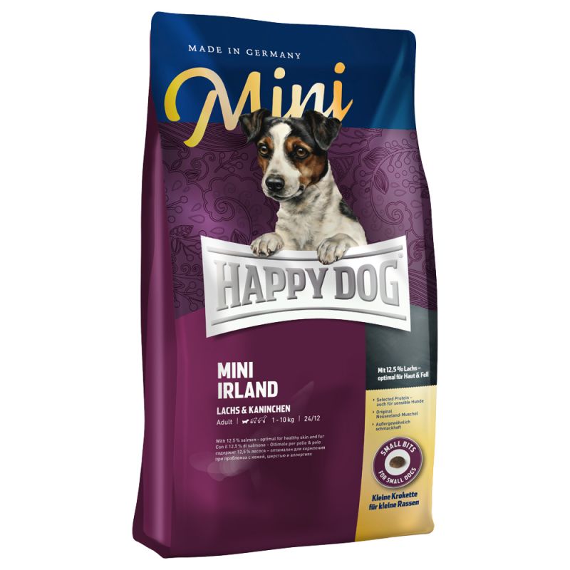 Happy Dog Ireland, mini Sensible med laks og kanin