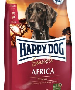 Alternative view of Happy Dog Africa, med Strutsekjøtt