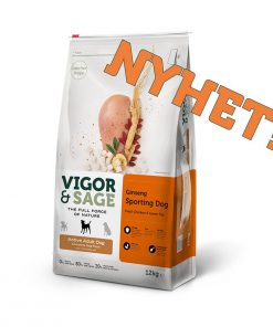 Vigor & Sage hundefòr Ginseng Sporting Active