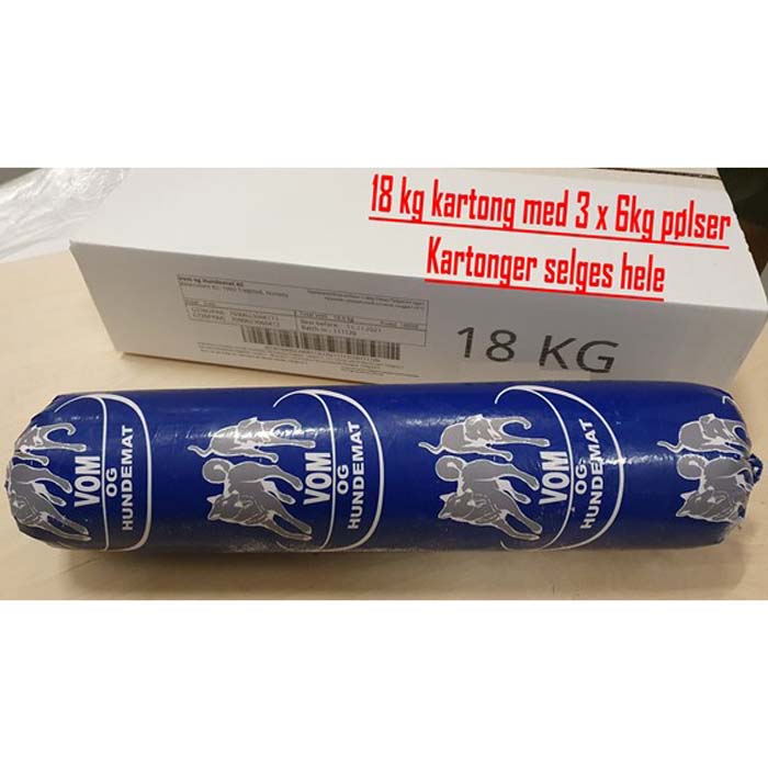 Vom & Hundemat, 6 kg pølse - Bilde 3