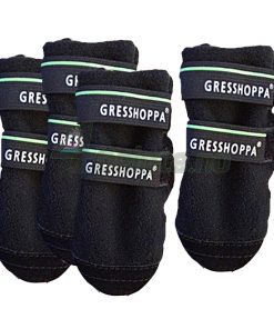 Gresshoppa Hundesokker - Fleece m/skinnforsterkning - 4pack