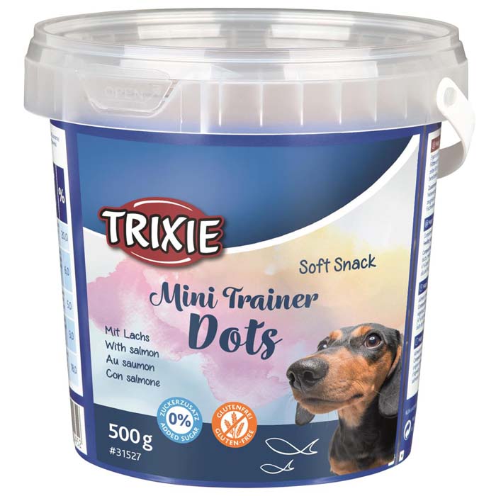 Trixie Trainer Snack Mini Dots M/Laks