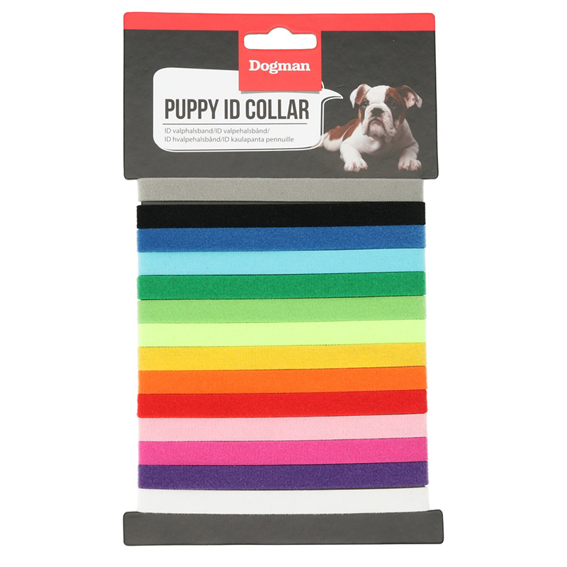 Dogman Valpe ID halsbånd 14 pack 1x30cm