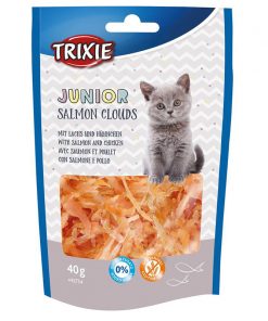 Trixie Junior Salmon Clouds m/55% Fisk og 20% Kylling 40g