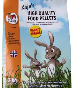 To Gode Naboer Kaninpellets Kaja`s Junior 2Kg