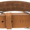Trixie Halsbånd Lær Rustic "Heartbeat"
