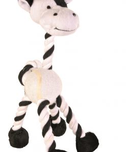 Trixie Giraff /Ku i Tennisball og Tau