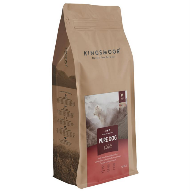 Kingsmoor Pure - Voksen hund - m/Lam - middels til stor rase