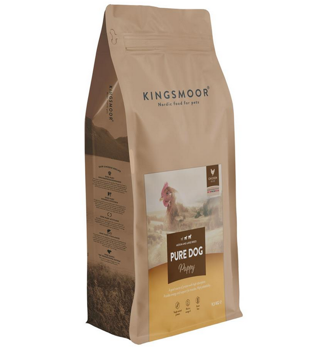 Kingsmoor Pure - Hund - Puppy - Kylling - Liten rase