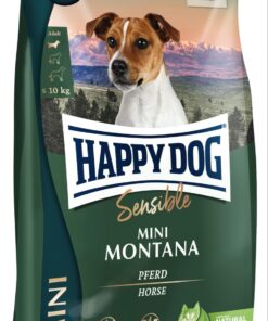 Happy Dog Montana,Supreme Sensitive Mini/M-L, med hest