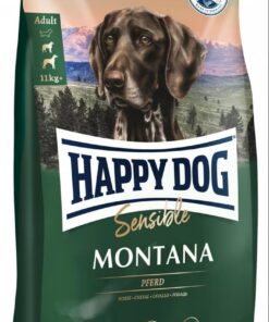 Alternative view of Happy Dog Montana,Supreme Sensitive Mini/M-L, med hest