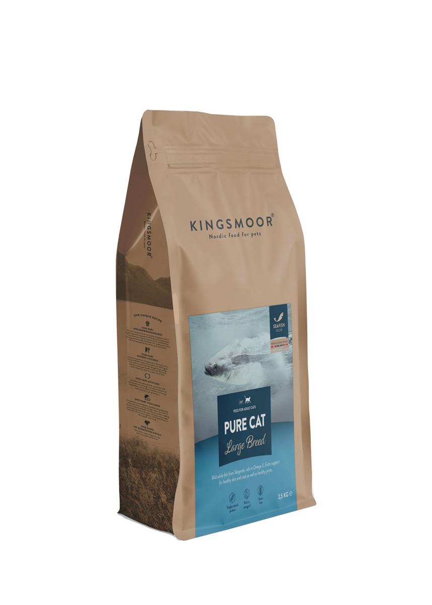 Kingsmoor Pure, Voksen Katt Stor Rase, Havfisk