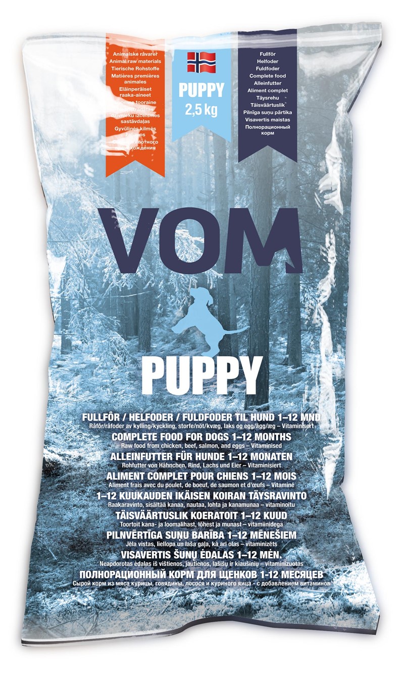 Vomoghundemat Active Fullfòr 2,5 kg pose - Bilde 3