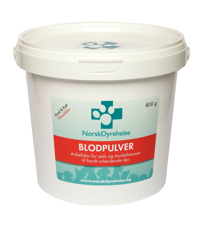 Blodpulver fra Norsk Dyrehelse