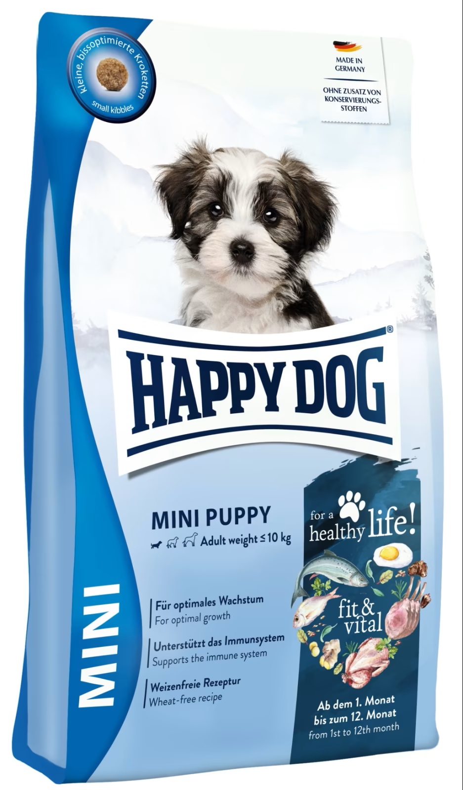 Happy Dog Fit & Vital Mini Puppy 4Kg