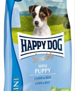 Happy Dog Sensible Mini Puppy Lam & Ris 800 gram