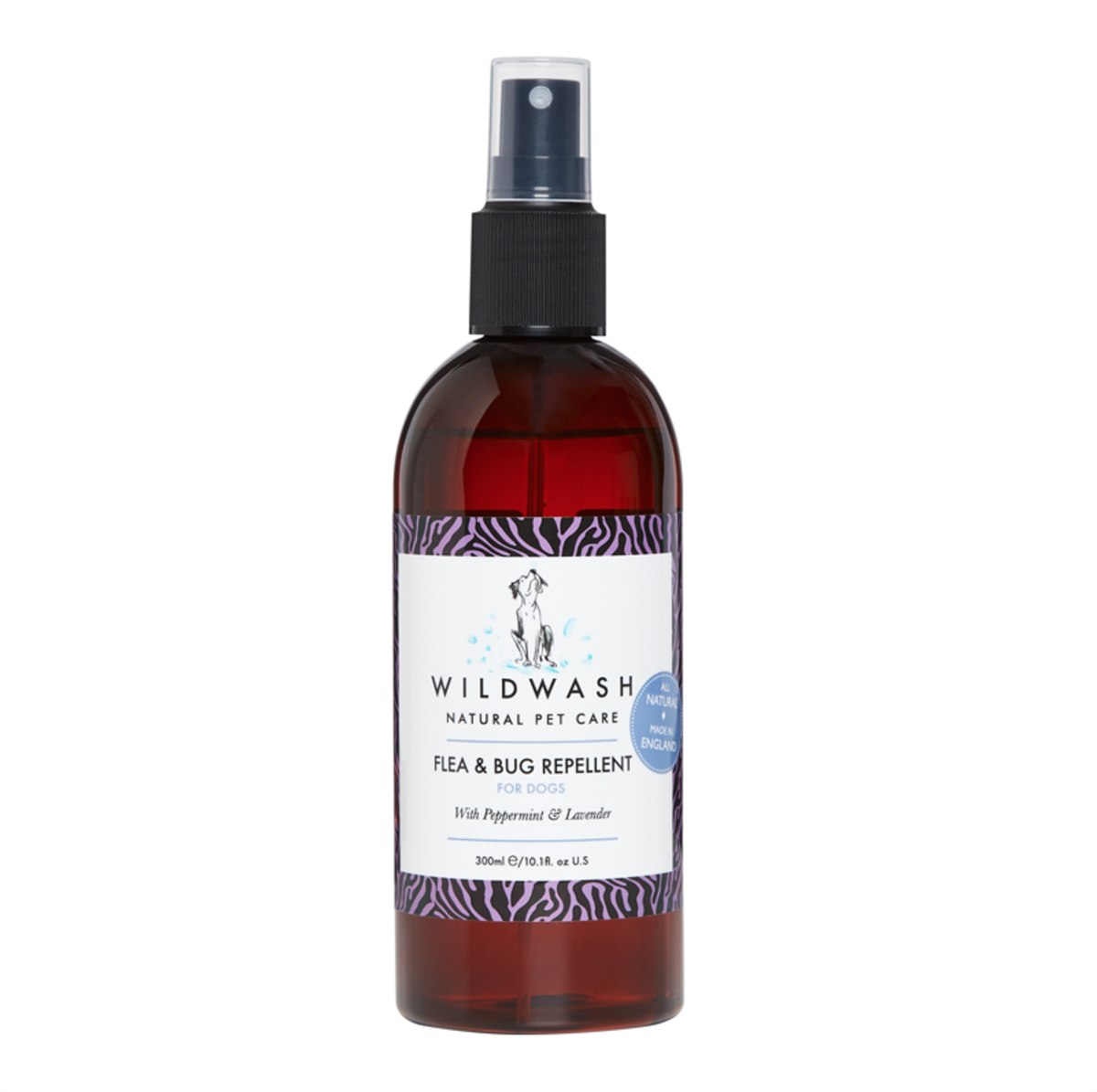 WildWash spray mot fluer, flått, mygg og lopper