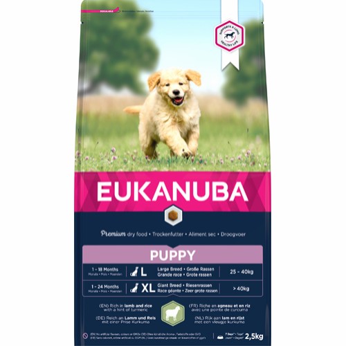 Eukanuba - Puppy S/M/L - Lam & Ris