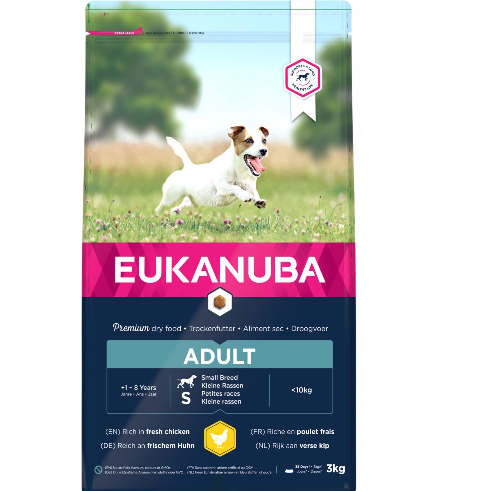 Eukanuba - Voksen S/M/L - Kylling
