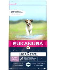 Eukanuba - Puppy S/M/L - Fisk - KORNFRITT