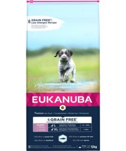 Alternative view of Eukanuba - Puppy S/M/L - Fisk - KORNFRITT