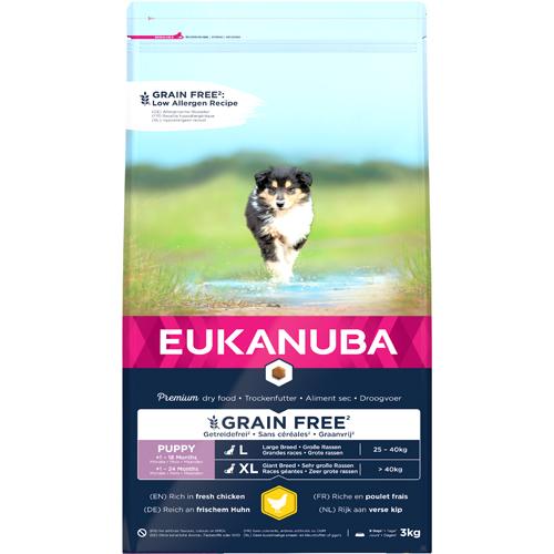 Eukanuba - Puppy S/M/L - Kylling - KORNFRITT - Bilde 4