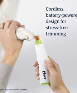 Alternative view of Oster Gentle Paws elektrisk neglefil
