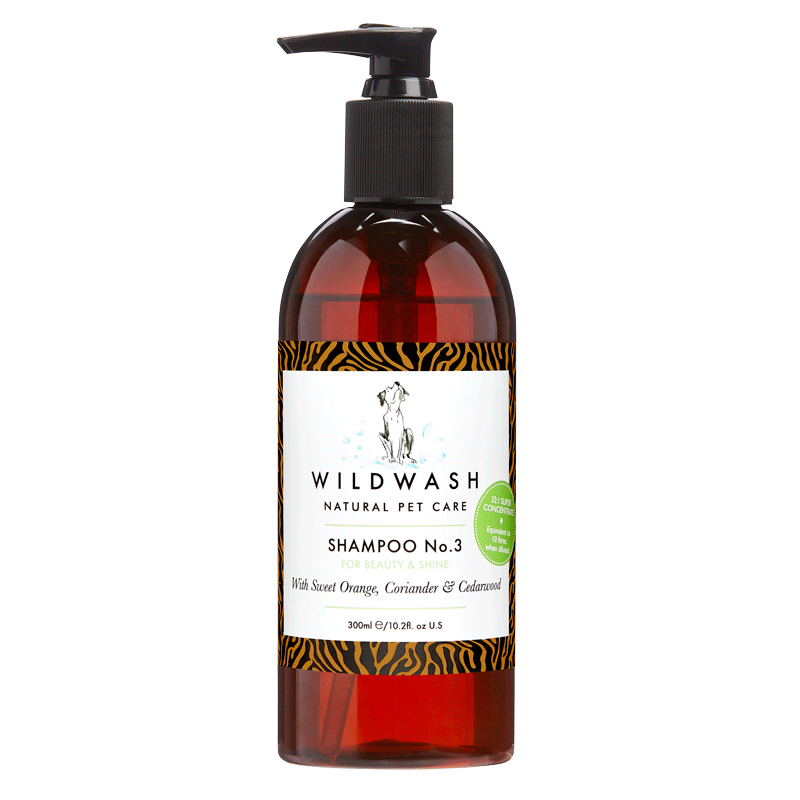 WILDWASH - PRO Shampoo Beauty and Shine Fragrance No.3 300ml