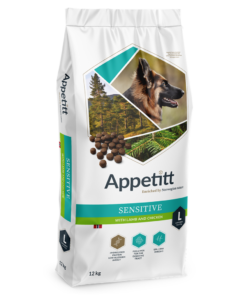 Appetitt Sensitive with Lamb & Chicken Large Breed hundefôr 12 kg