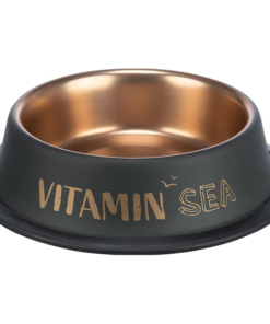 Be Nordic Hundeskål "Vitamin sea" - Sort/Bronse