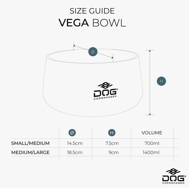Dog Copenhagen - Vega Bowl - 0,7 liter - 1,4 liter - Bilde 2