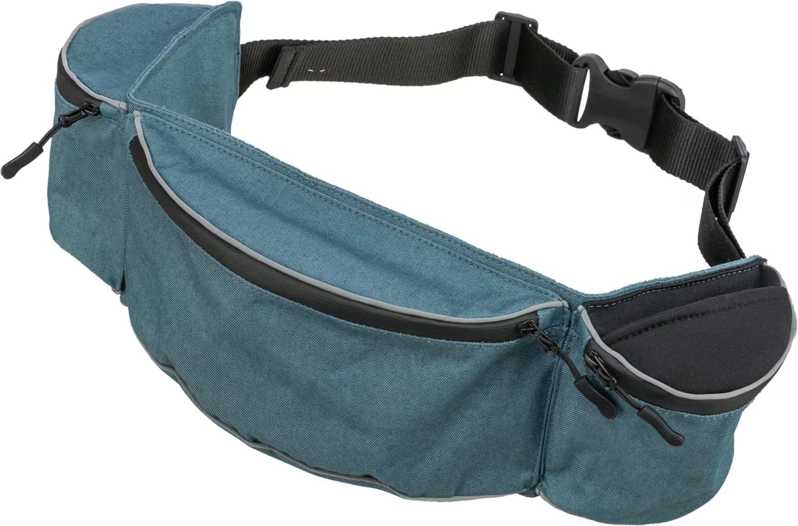 Hofteveske,Hip Bag Baggy Belt 62-125cm, Blå