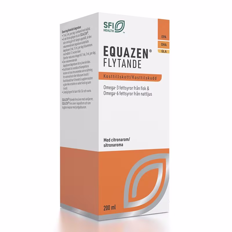 Equazen flytende med citrus smak 200ml - (Konsentrasjonsvanske eliminatoren)