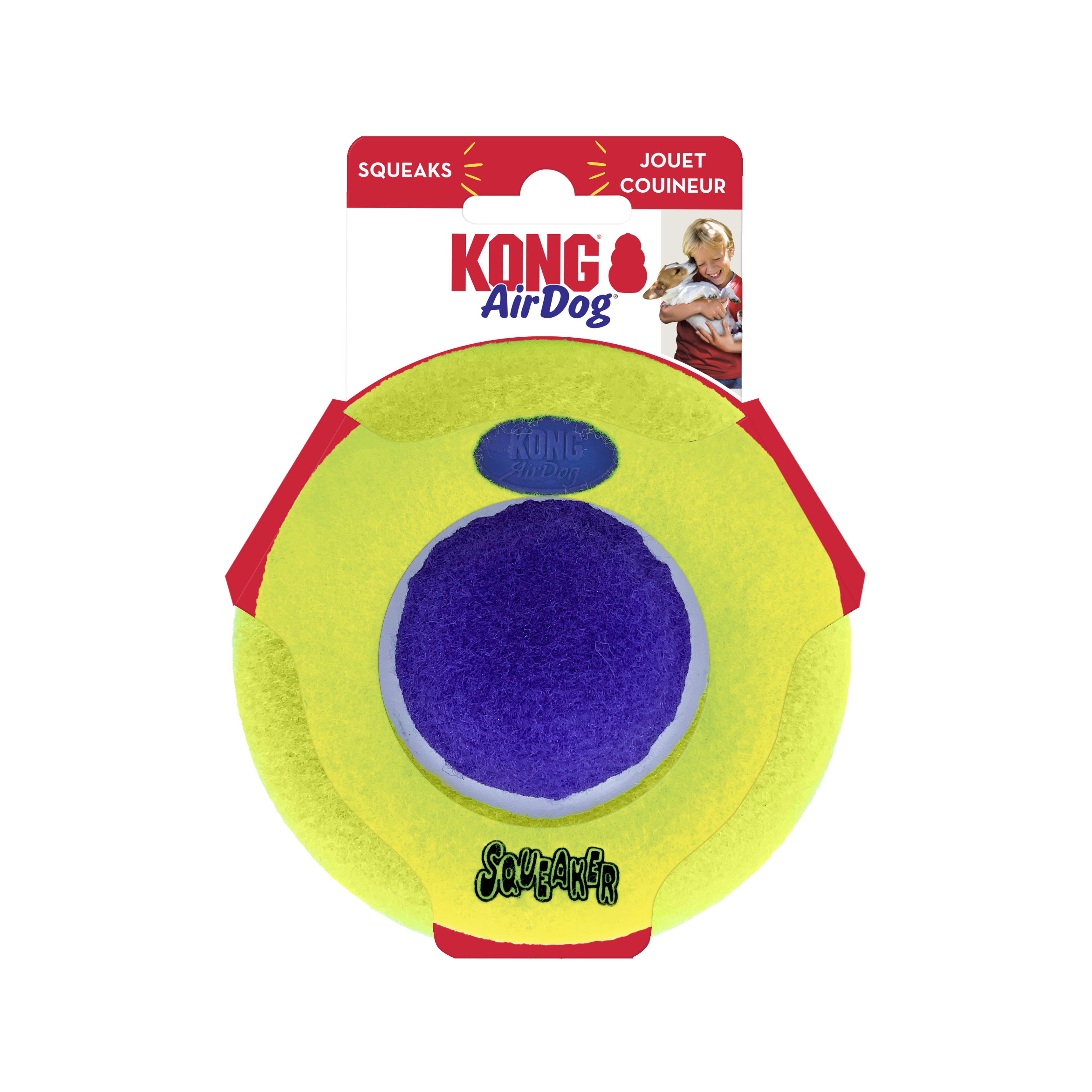 KONG AirDog Squeaker Saucer, M/L