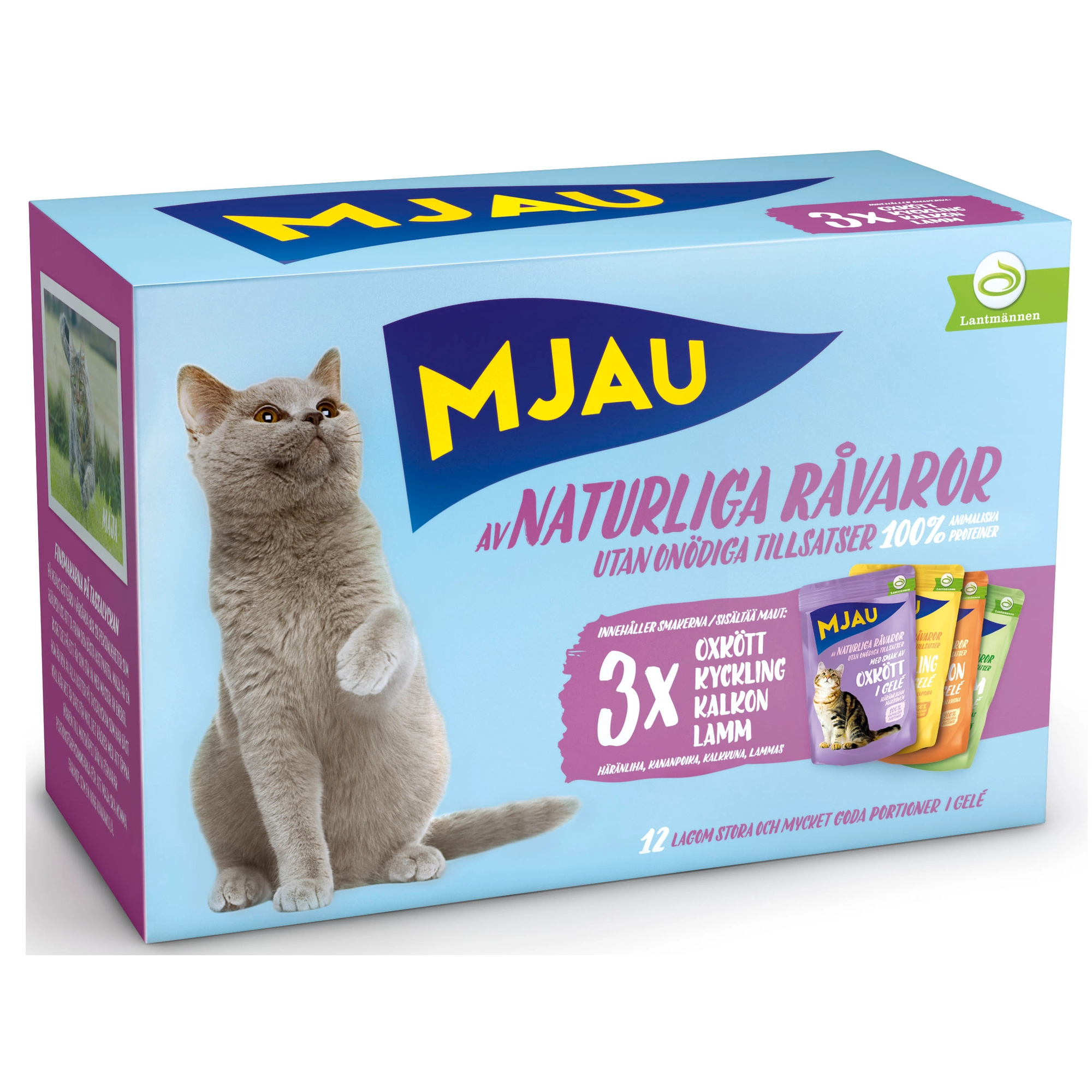 Mjau våtfòr kattemat - Bilde 4
